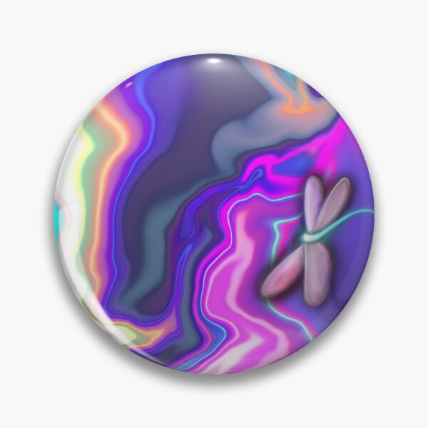 Item preview, Glowy Marble Dragonfly designed and sold by Thedragonflyart.