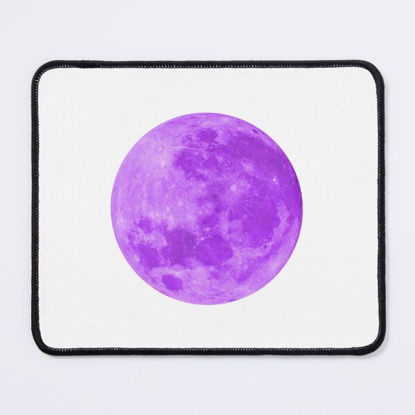 Item preview, Violet purple mauve purplish full moon lunar night designed and sold by HappywithBest.