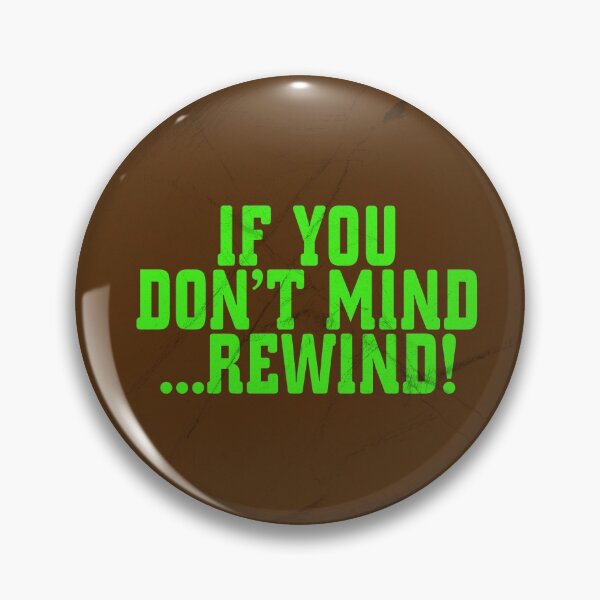Item preview, If You Don't Mind, Rewind! Retro VHS Sticker designed and sold by wildeyemovies.