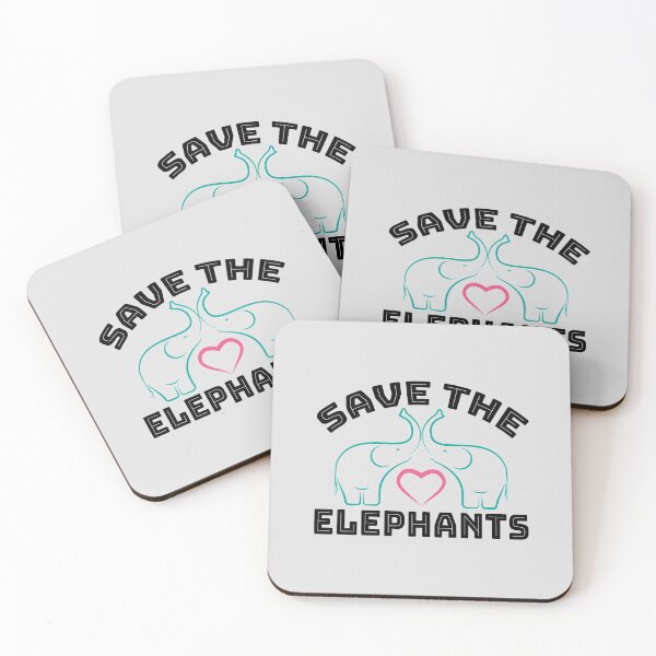 Item preview, Save the Elephants – Wildlife Conservation designed and sold by TrndSttr.
