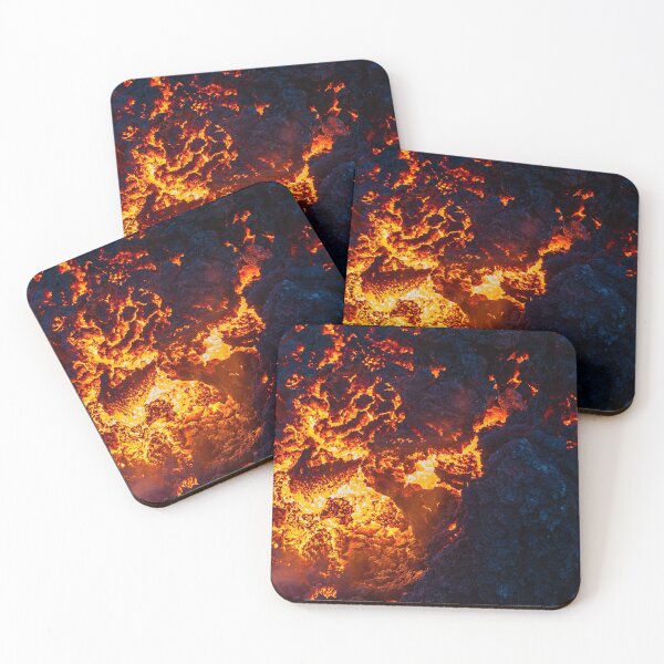 Item preview, Fagradalsfjall Volcanic hot lava designed and sold by roman-visuals.