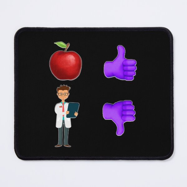 Item preview, Apple a Day modern pictogram designed and sold by janraydesigns.