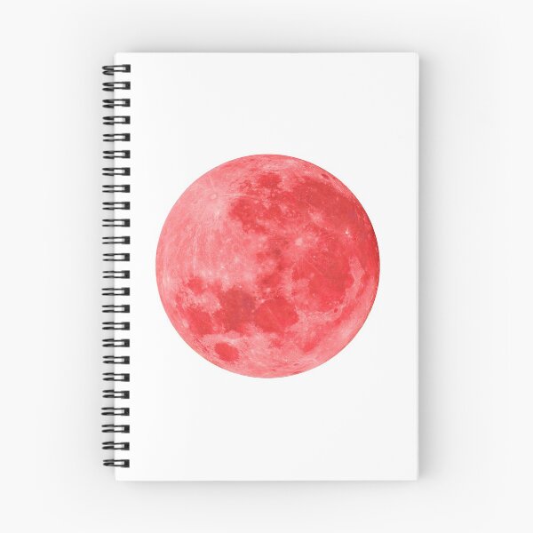 Item preview, Red gules scarlet carmine rouge redness full moon lunar night designed and sold by HappywithBest.