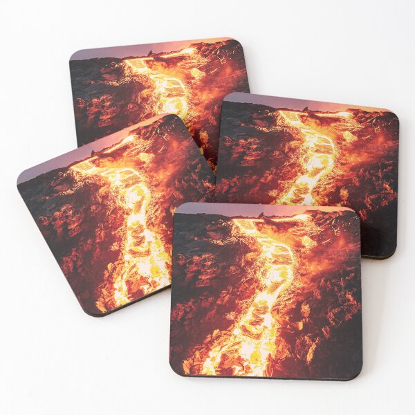 Item preview, Fagradalsfjall Volcanic hot lava designed and sold by roman-visuals.