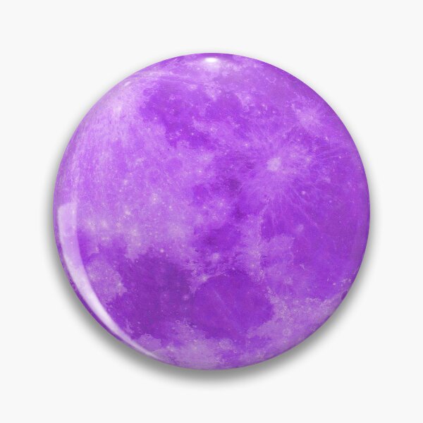 Item preview, Violet purple mauve purplish full moon lunar night designed and sold by HappywithBest.