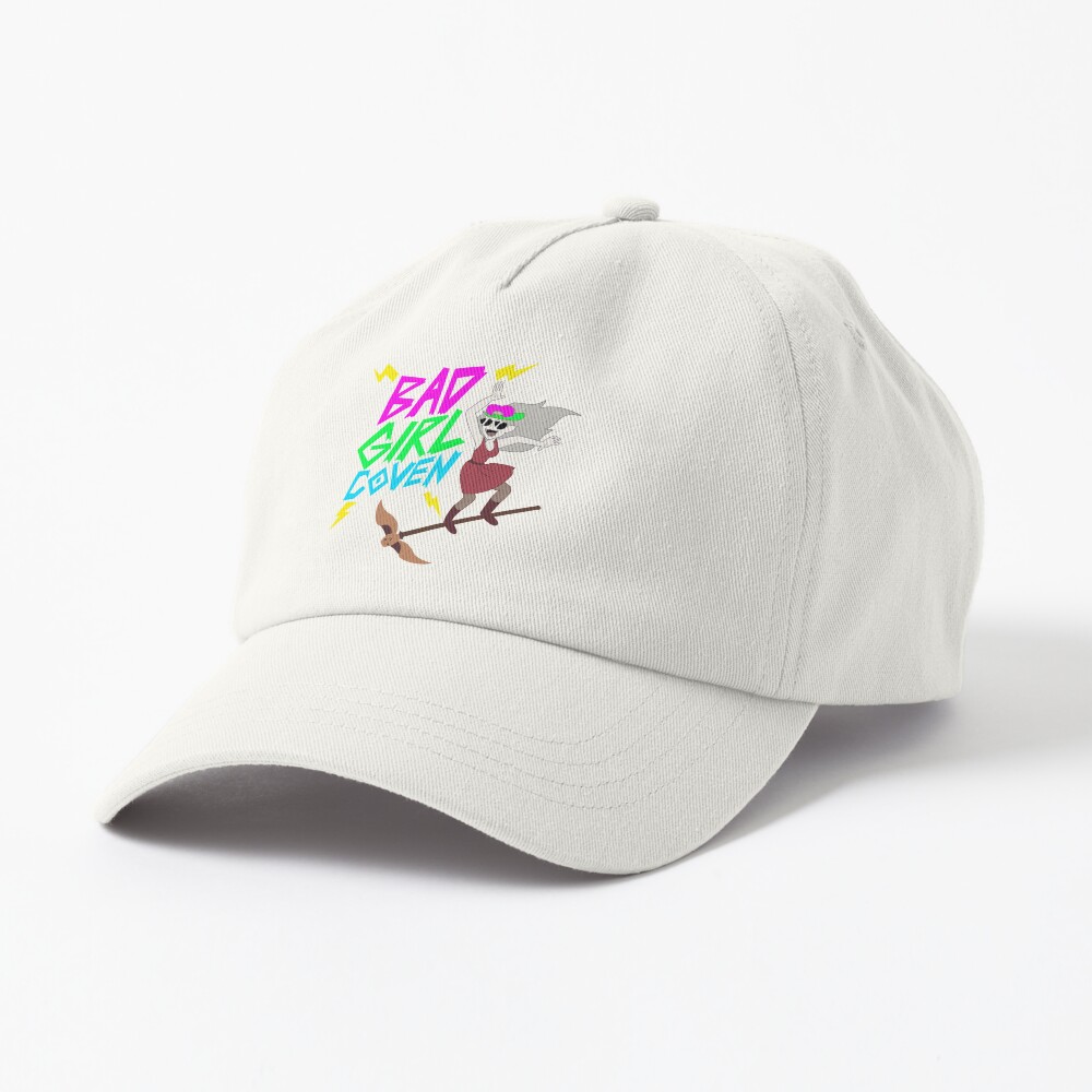 Vista previa del artículo con la obra «Dad hat», diseñado y vendido por Sharkanakronism.