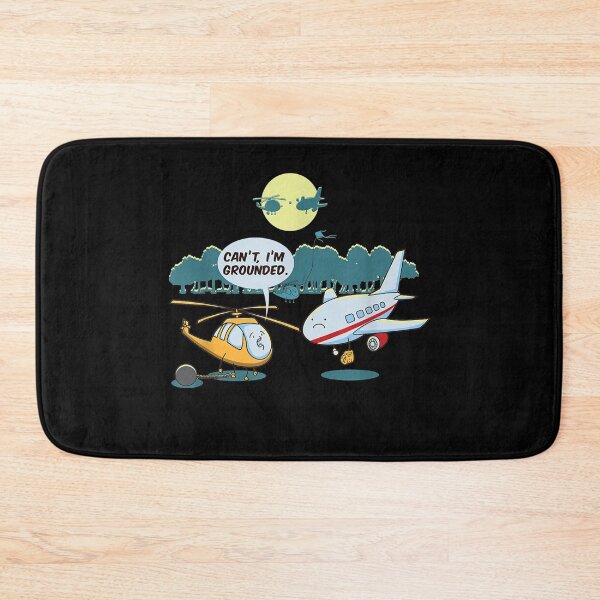 Item preview, Grounded - Funny Cool Helicopter Pilot Puns Jokes Sayings  designed and sold by AlvaShop.