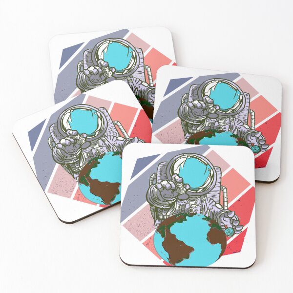 Item preview, Astronaut playing chess in retro style designed and sold by Merchandiser099.
