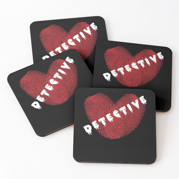Item preview, I Love Detective Work Investigation Police Birthday Video T-shirt Shirt Sticker designed and sold by Jungleful33.