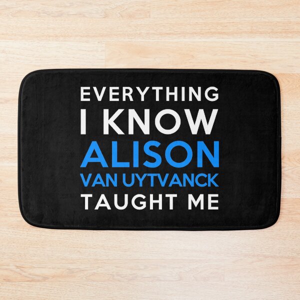 Item preview, Everything I know - Alison Van Uytvanck designed and sold by 2Girls1Shirt.