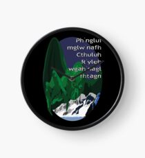 Cthulhu chant Clock
