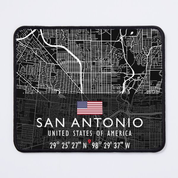 Item preview, SAN ANTONIO MAP USA designed and sold by hatimelhag.