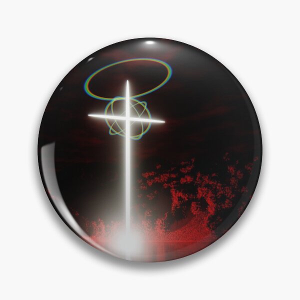 Item preview, Rainbow cross designed and sold by PlumeCendree.