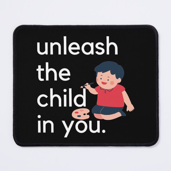 Item preview, Unleash the child in You - Black designed and sold by ActRightToday.