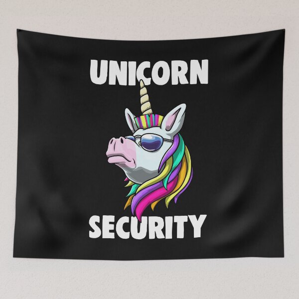 Item preview, Dabbing Unicorn Security designed and sold by Bendthetrend.
