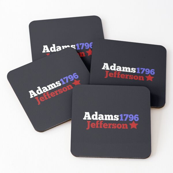 Item preview, John Adams and Thomas Jefferson Campaign for President Gift for History Buffs designed and sold by TrndSttr.