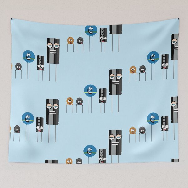 Item preview, Happy Capacitor Family designed and sold by EngineersArt.