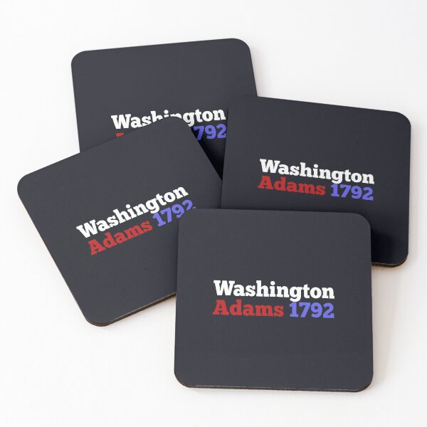 Item preview, George Washington and John Adams Campaign for President Gift for History Buffs designed and sold by TrndSttr.
