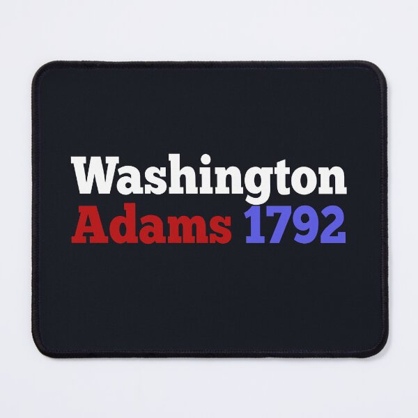 Item preview, George Washington and John Adams Campaign for President Gift for History Buffs designed and sold by TrndSttr.