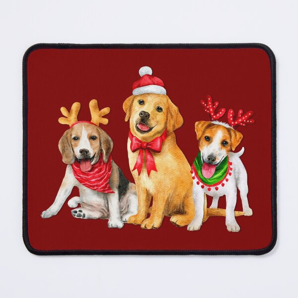 Item preview, Christmas Dogs designed and sold by ChelleCreate.