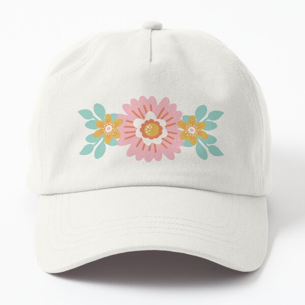 floral dad hats