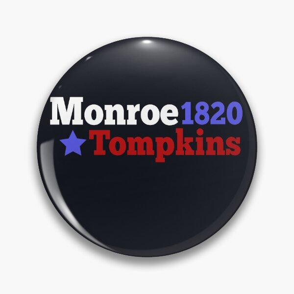 Item preview, James Monroe and Daniel D. Tompkins 1820 Campaign for President Gift for History Buffs designed and sold by TrndSttr.