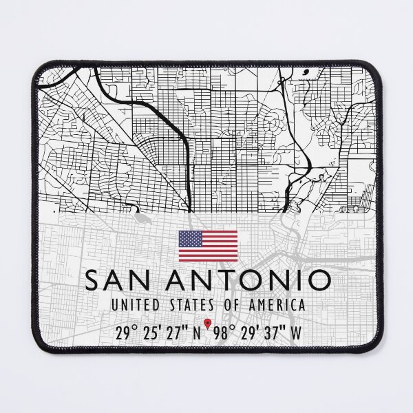 Item preview, SAN ANTONIO MAP USA designed and sold by hatimelhag.