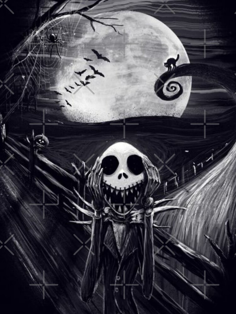 Jack and Town, the nightmare before Christmas, jack skellington, halloween,  pumpkin king Art Board Print for Sale by JDVNart