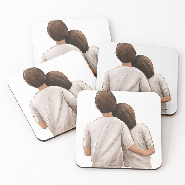 Item preview, two couples making out designed and sold by Goba Bali Studio.