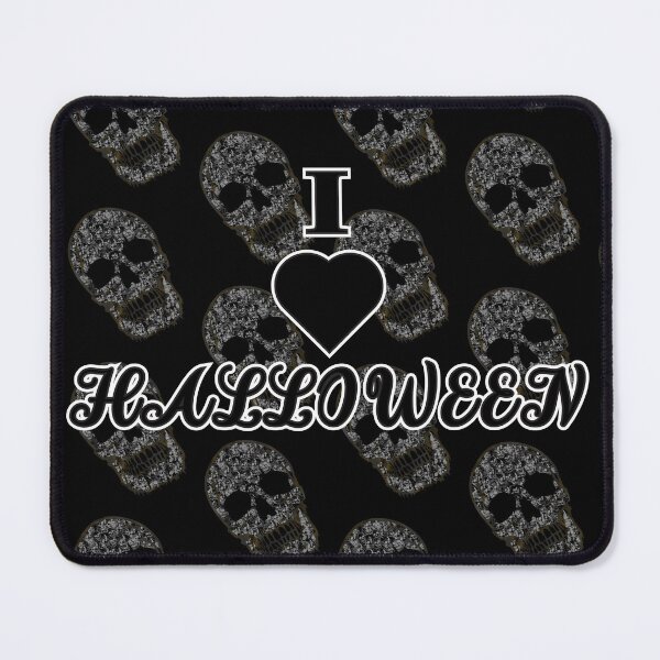 Item preview, I Love Halloween skull Design designed and sold by YasithaKaru.