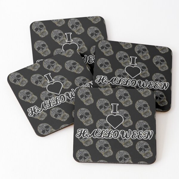 Item preview, I Love Halloween skull Design designed and sold by YasithaKaru.