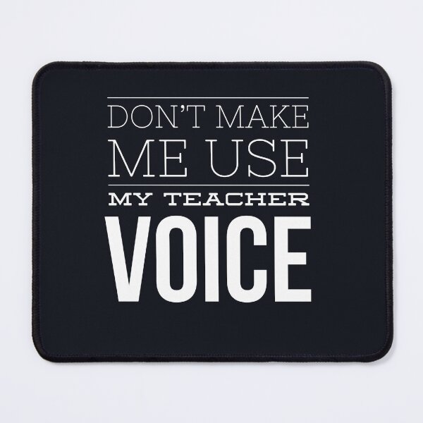 Item preview, Funny Teacher Voice Gift designed and sold by TrndSttr.
