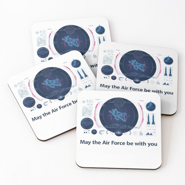 Item preview, May the Air Force be with you - Light designed and sold by Motiv8-Tees.