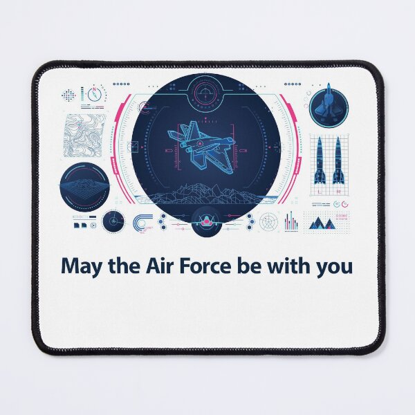 Item preview, May the Air Force be with you - Light designed and sold by Motiv8-Tees.
