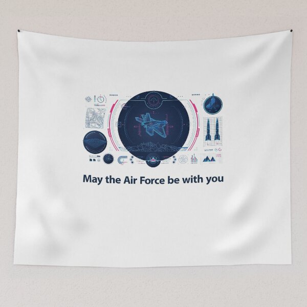 Item preview, May the Air Force be with you - Light designed and sold by Motiv8-Tees.