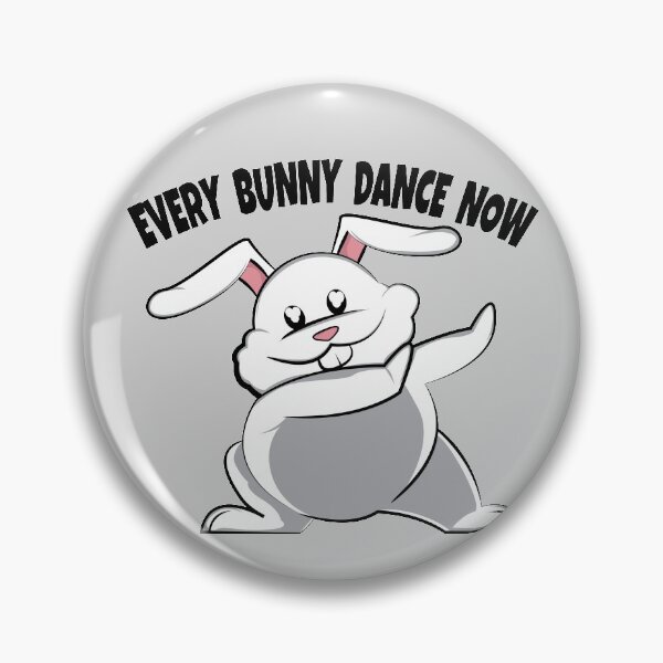 Item preview, Cute Dancing Dabbing Bunny Shirt designed and sold by TrndSttr.