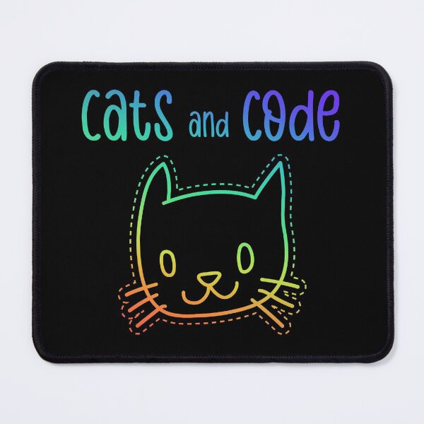 Item preview, Cats and Code Cute Programming Cat designed and sold by FoxCodeCreation.