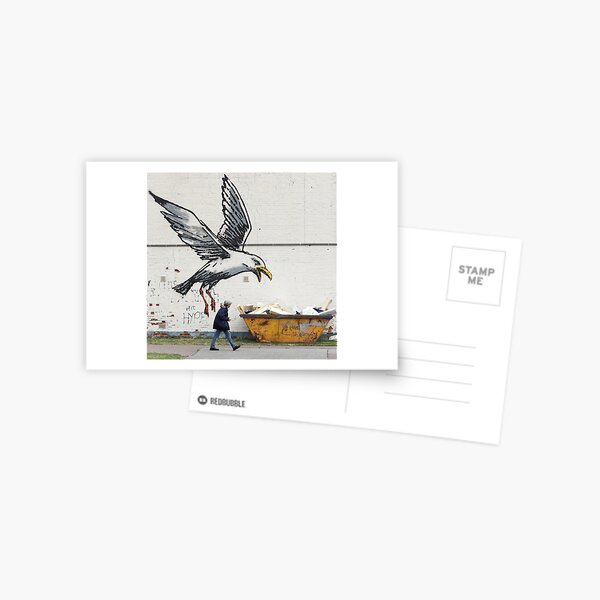 Item preview, Banksy - Seaside Seagull designed and sold by Mister Whippy's World of Wonders.