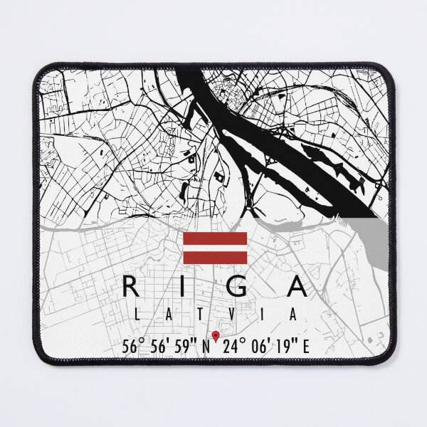 Item preview, RIGA MAP LATVIA designed and sold by hatimelhag.