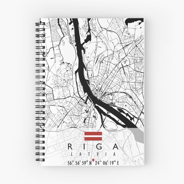 Item preview, RIGA MAP LATVIA designed and sold by hatimelhag.