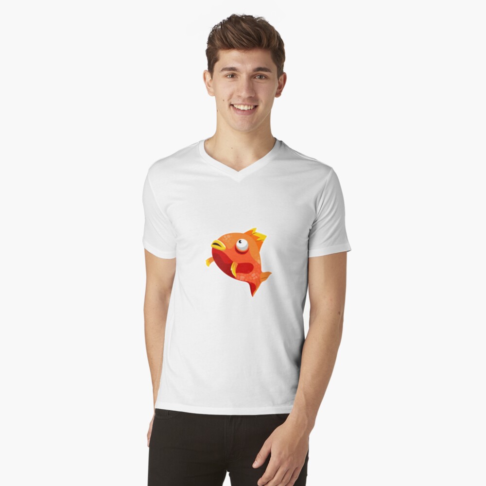 Vista previa del artículo con la obra «Camiseta de cuello en V», diseñado y vendido por manota.