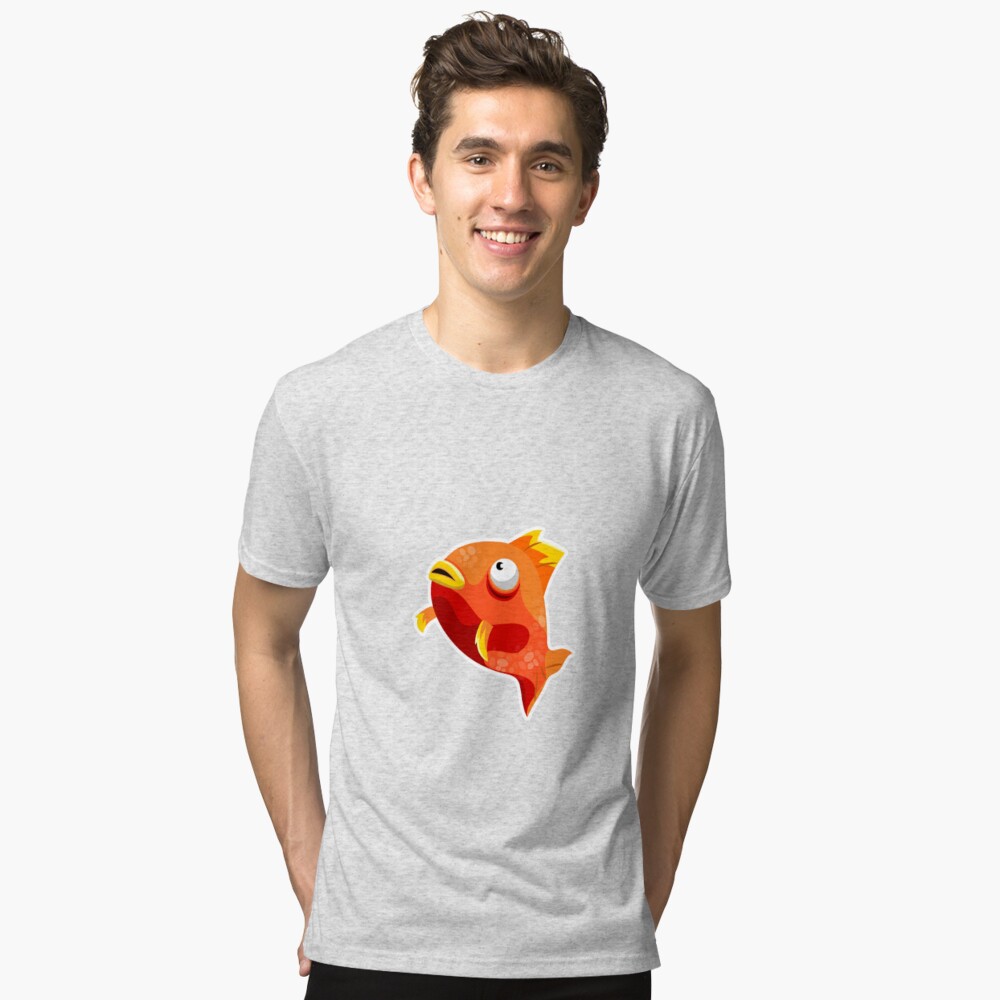 Vista previa del artículo con la obra «Camiseta de tejido mixto», diseñado y vendido por manota.
