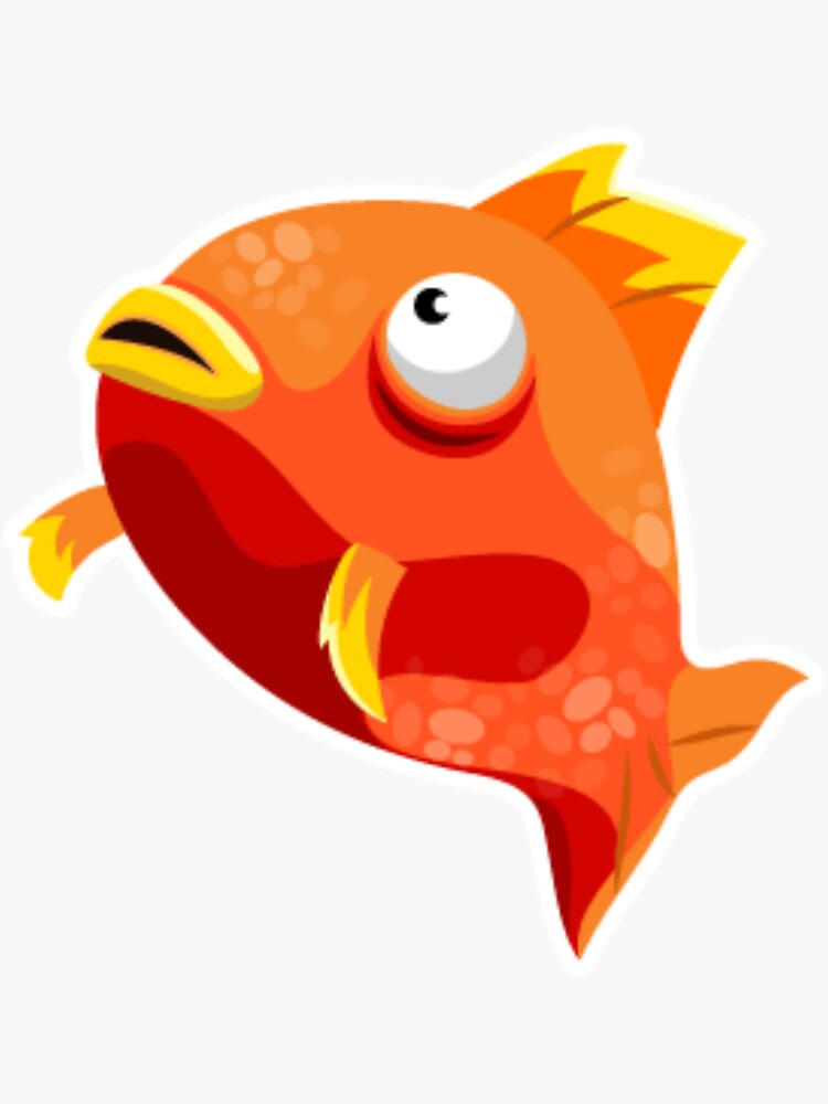 Imagen 3 de 3, Pegatina con la obra palo de pescado, diseñada y vendida por manota.