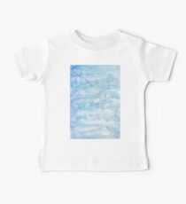 Winter snow, ice and water watercolour wall art home decor and fashion Baby Tee