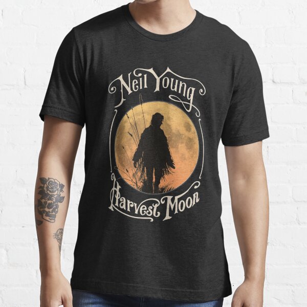 Neil Young Harvest Moon Sticker Hoodie Mask Essential T-Shirt
