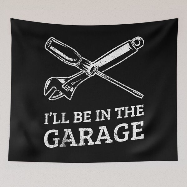 Item preview, Camiseta de tirantes Estaré en el garaje Vintage Garage Funny Car Mechanic designed and sold by FidelmaShop.