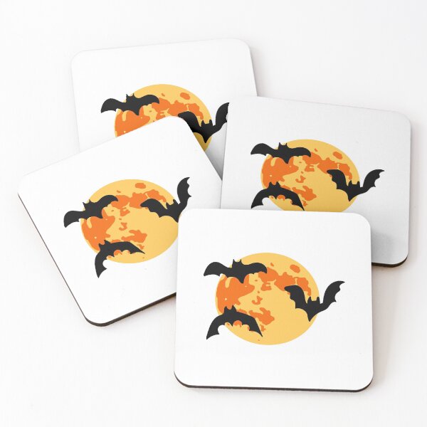 Item preview, Halloween Bats and Moon designed and sold by NatTyler.
