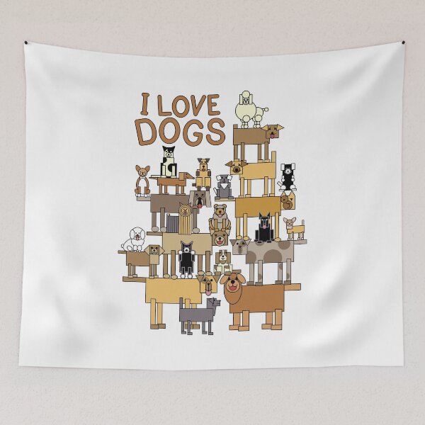 Item preview, I Love Dogs designed and sold by Lisann.