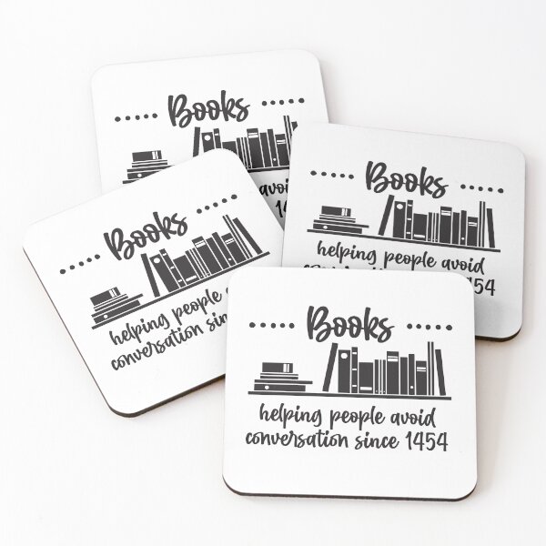 Item preview, Books - Helping People Avoid Conversation Since 1454 designed and sold by Martini-Four.