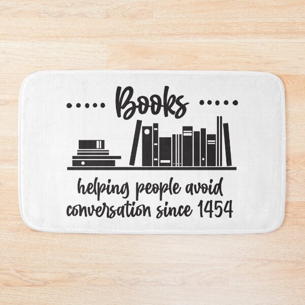 Item preview, Books - Helping People Avoid Conversation Since 1454 designed and sold by Martini-Four.